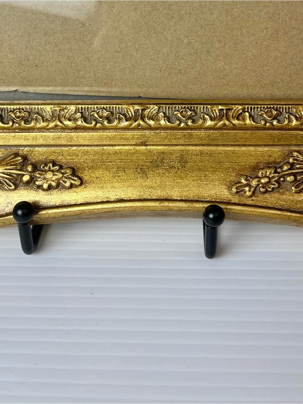 Vintage French Baroque Wood Picture Frames Gold Gilt Ornate Rococo Fits 8 x 10